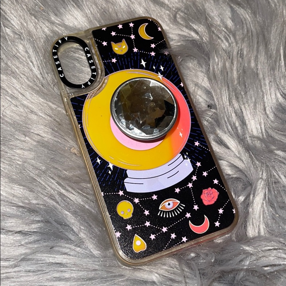iPhone XR Casetify Crystal Ball Quicksand Case